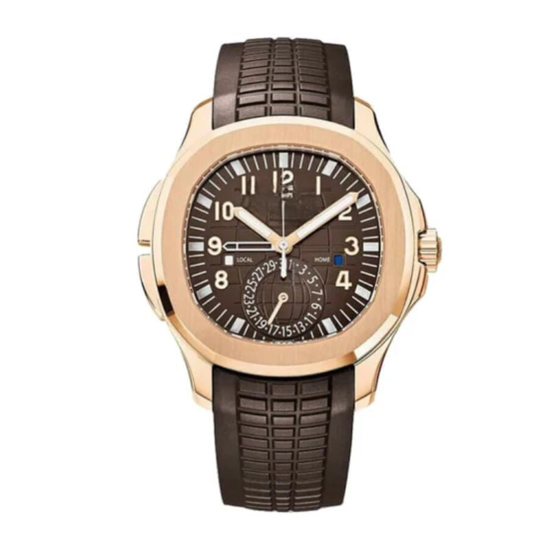 Aquanaut Travel Time “GMT” 5164 Handcrafted