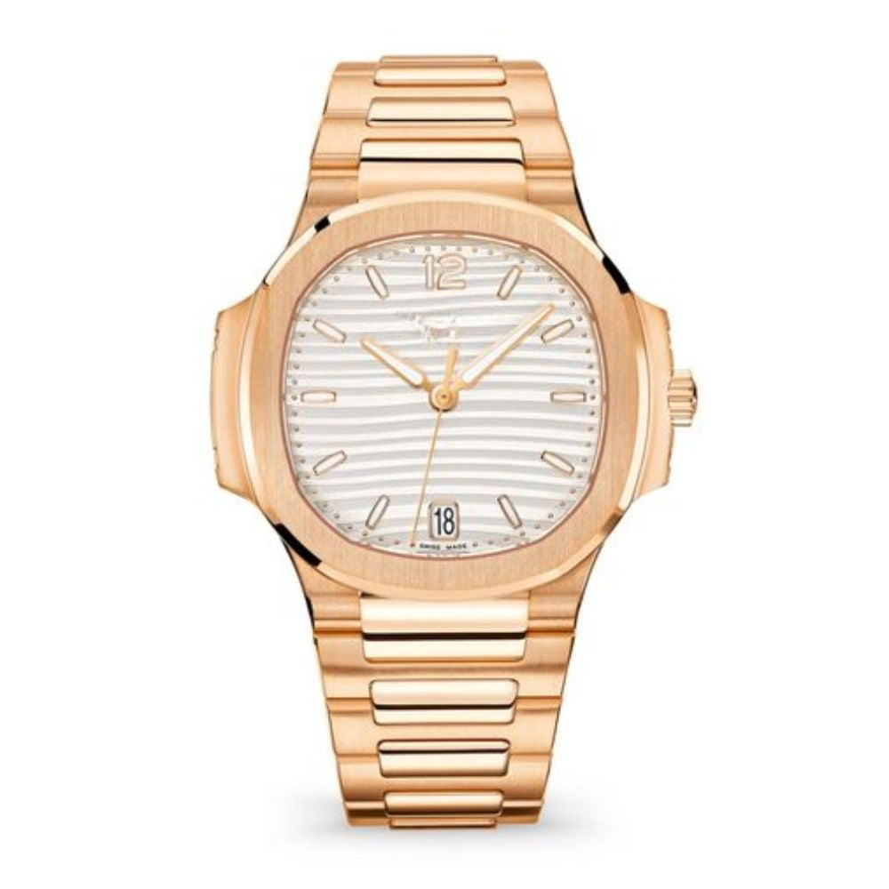 Annual Calendar Moonphase “Rose Gold White Dial” 35.2 mm